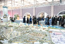 Вице-президент Фонда Гейдара Алиева Лейла Алиева и руководитель Баку Медиа Центра Арзу Алиева ознакомились с выставкой Urban Expo (ФОТО)