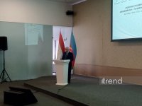 В Баку проходит Азербайджано-таджикистанский бизнес-форум (ФОТО)