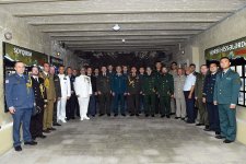 Военные атташе посетили ГПС Азербайджана (ФОТО)
