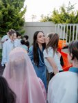 Лейла Алиева и Алена Алиева посетили Центр социальной реабилитации детей «Tut Əlimdən» (ФОТО)