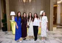 Лейла Алиева и Алена Алиева посмотрели концертную программу, организованную в Детском музыкально-художественном центре SƏNƏT (ФОТО)