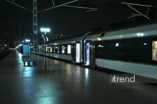 Поезд Баку–Тбилиси–Баку отправился в первый рейс (ФОТО)