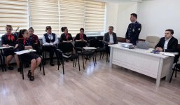 Сотрудники поезда Баку-Тбилиси-Баку прошли специальное обучение от ГТК (ФОТО)