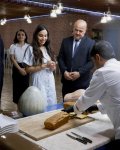 Лейла Алиева ознакомилась в Лянкяране с фермерским хозяйством «Зеленый чай» (ФОТО)