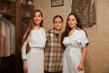 Лейла Алиева и Арзу Алиева посетили в Лянкяране семью шехида (ФОТО)