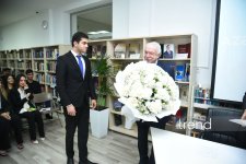 Михаил Гусман удостоен звания почетного профессора Азербайджанского университета языков (ФОТО)