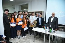 Михаил Гусман удостоен звания почетного профессора Азербайджанского университета языков (ФОТО)