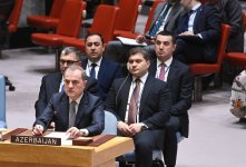 Глава МИД Азербайджана выступил на дебатах Совбеза ООН (ФОТО)