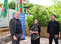 Президент Ильхам Алиев ознакомился с работами, проводимыми в селе Бёюк Галадереси Шушинского района, встретился с жителями (ФОТО/ВИДЕО)