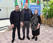 Президент Ильхам Алиев ознакомился с работами, проводимыми в селе Бёюк Галадереси Шушинского района, встретился с жителями (ФОТО/ВИДЕО)