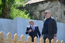 Президент Ильхам Алиев ознакомился с работами, проводимыми в селе Бёюк Галадереси Шушинского района, встретился с жителями (ФОТО/ВИДЕО)