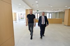 Президент Ильхам Алиев принял участие в открытии капитально реконструированного Культурного центра в Ханкенди (ФОТО)