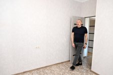 Президент Ильхам Алиев ознакомился в Ходжалы с условиями, созданными в индивидуальных домах, предназначенных для военнослужащих (ФОТО)