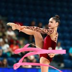 Азербайджанские гимнастки приняли участие в чемпионате Европы в Болгарии (ФОТО)