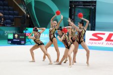Азербайджанские гимнастки приняли участие в чемпионате Европы в Болгарии (ФОТО)