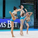 Азербайджанские гимнастки приняли участие в чемпионате Европы в Болгарии (ФОТО)