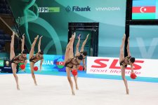 Азербайджанские гимнастки приняли участие в чемпионате Европы в Болгарии (ФОТО)