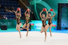 Азербайджанские гимнастки приняли участие в чемпионате Европы в Болгарии (ФОТО)
