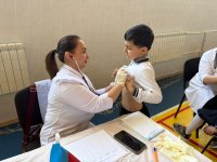 В Ханкенди прошла медицинская акция минздрава по случаю Дня защиты детей (ФОТО)