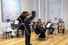 Под звуки смеха в бакинском Музее искусств (ФОТО)