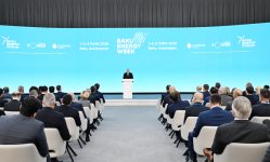 Президент Ильхам Алиев принимает участие в церемонии официального открытия 31-го Бакинского энергетического форума (ФОТО)