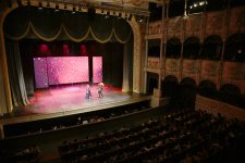 Лейла Алиева и Алена Алиева посмотрели в Азербайджанском государственном академическом музыкальном театре одноименный спектакль, поставленный по мотивам произведения "Маленький принц" (ФOTO)