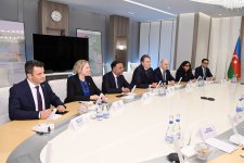 Обсуждены возможности расширения сотрудничества между SOCAR и SLB (ФОТО)