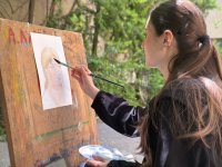 Клод Моне, женщина с зонтиком и бакинские пейзажи (ФОТО)