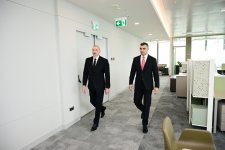 Президент Ильхам Алиев принял участие в открытии нового здания Центрального банка (ФОТО/ВИДЕО)