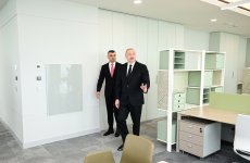 Президент Ильхам Алиев принял участие в открытии нового здания Центрального банка (ФОТО/ВИДЕО)