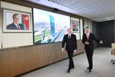 Президент Ильхам Алиев принял участие в открытии нового здания Центрального банка (ФОТО/ВИДЕО)