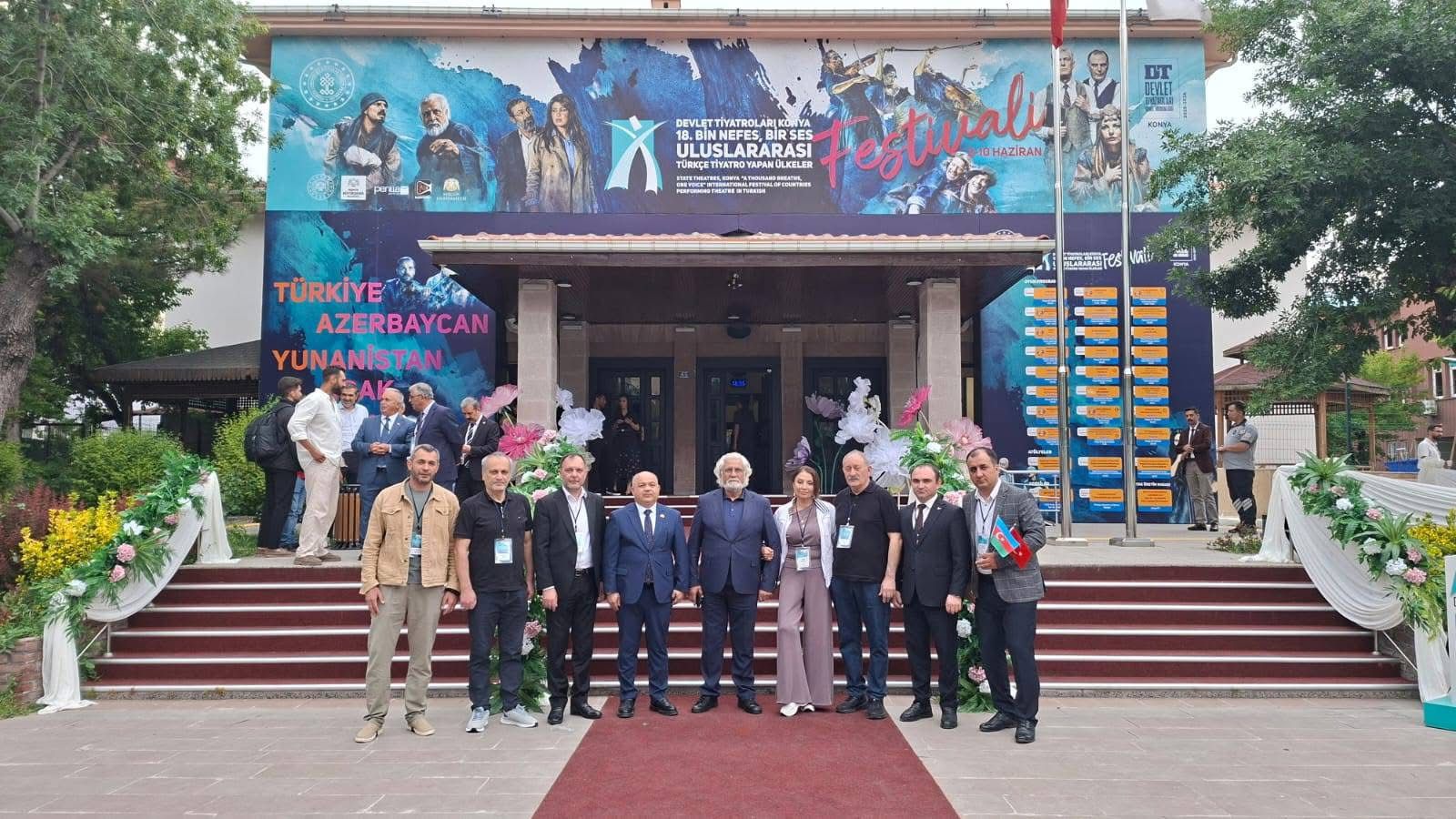 Аздрама открывает новую страницу международного сотрудничества на фестивале в Конье (ФОТО)