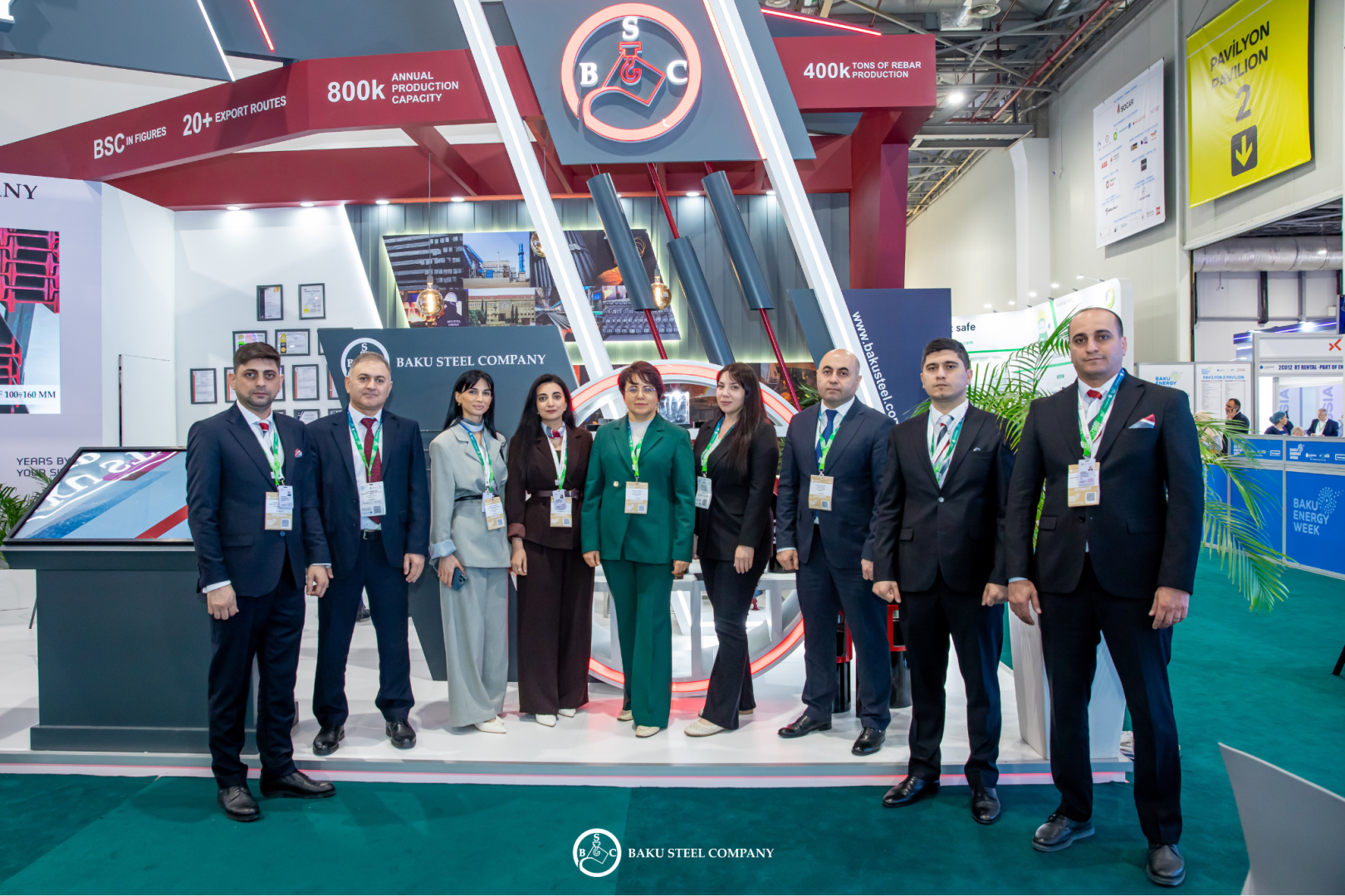 Baku Steel Company на выставке Caspian Oil & Gas 2026 (ФОТО/ВИДЕО)