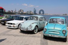 В Баку завершился Фестиваль классических и скоростных автомобилей (ФОТО/ВИДЕО)