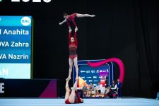 Азербайджанские гимнасты вышли в финал Кубка мира (ФОТО)