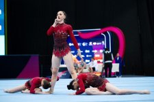 Азербайджанские гимнасты вышли в финал Кубка мира (ФОТО)