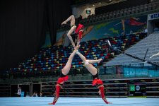Азербайджанские гимнастки вышли в финал международного турнира (ФОТО)