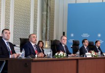 Джейхун Байрамов принял участие в 10-й трехсторонней встрече глав МИД Азербайджана, Грузии и Турции (ФОТО)