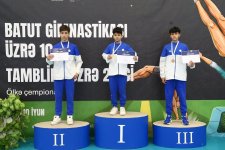 Состоялся чемпионат Азербайджана по прыжкам на батуте и тамблингу (ФОТО)