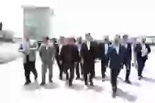 Главы ж/д ведомств Азербайджана и Ирана ознакомились с ходом строительных работ на терминале Астара (ФОТО)