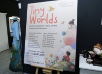 В Leyla Khazari Art Gallery состоялось открытие групповой выставки юных художников Tiny Worlds (ФОТО)