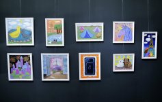 В Leyla Khazari Art Gallery состоялось открытие групповой выставки юных художников Tiny Worlds (ФОТО)