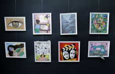 В Leyla Khazari Art Gallery состоялось открытие групповой выставки юных художников Tiny Worlds (ФОТО)
