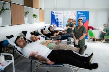 Банк Республика провёл традиционную акцию по сдаче крови в честь Всемирного дня донора крови (ФОТО)