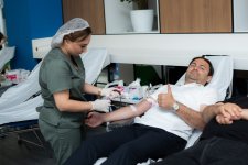 Банк Республика провёл традиционную акцию по сдаче крови в честь Всемирного дня донора крови (ФОТО)