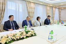 Сахиба Гафарова провела обмен мнениями с зампредседателя Сената Камбоджи (ФОТО)