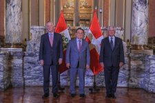 Посол Азербайджана вручил верительные грамоты Президенту Перу (ФОТО/ВИДЕО)