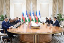 Али Асадов встретился с Президентом Узбекистана (ФОТО)