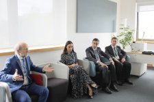 Вице-президент Фонда Гейдара Алиева Лейла Алиева провела встречу с исполнительным секретарем UNFCCC (ФОТО)
