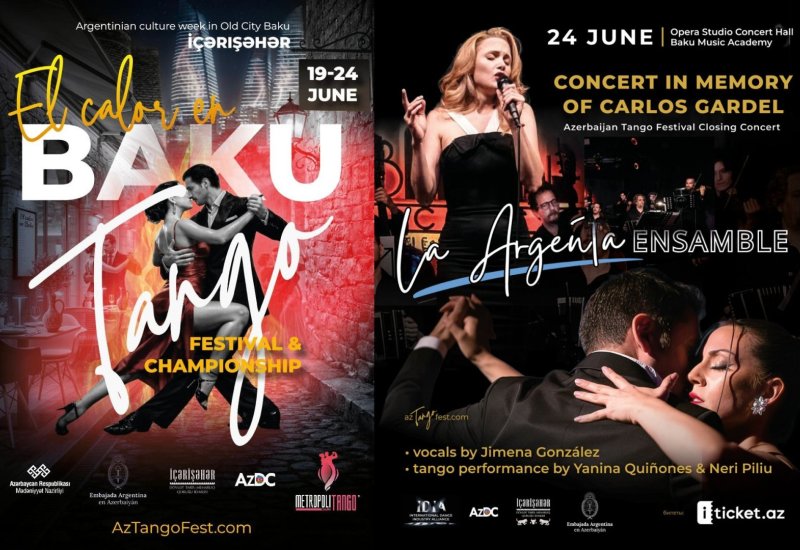 В Ичеришехер состоится торжественное открытие El Calor en Baku – Azerbaijan Tango Festival, приуроченного ко Дню флага Аргентины